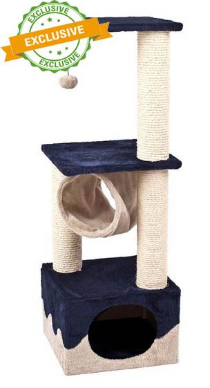 Flamingo Kangri 5 Cat Scratching Tree - Brown/Beige